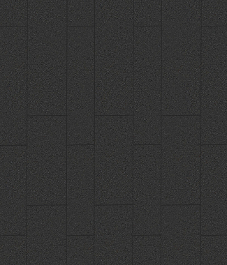 Тротуарная плитка ПАРКЕТ - Стандарт Черный, комплект из 4 видов плит