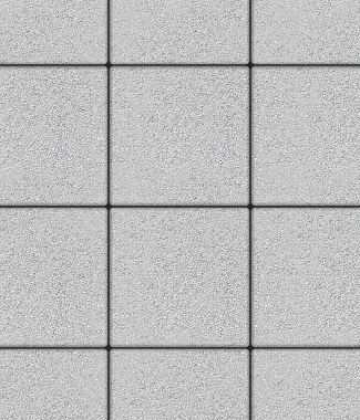 Тротуарная плитка КВАДРАТ - Стандарт Белый