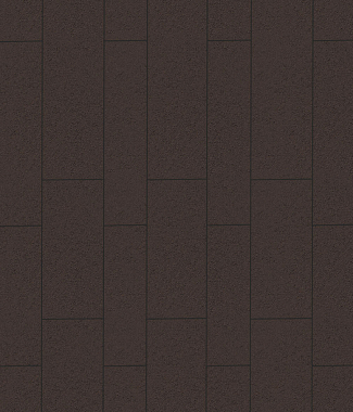 Тротуарная плитка ПАРКЕТ - Стандарт Коричневый, комплект из 4 видов плит