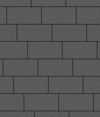 Тротуарная плитка ПРЯМОУГОЛЬНИК - Стандарт Серый