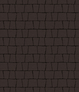 Тротуарная плитка АНТИК - Стандарт Коричневый, комплект из 5 видов плит