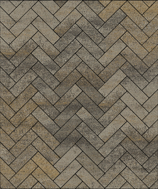 Тротуарная плитка ПАРКЕТ - Искусственный камень Базальт