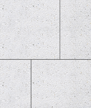 Тротуарная плитка КВАДРАТ - Стоунмикс Белый